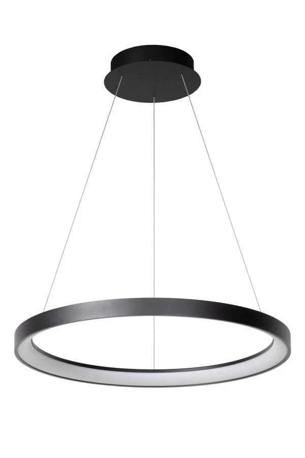 Lucide VIDAL - Hanglamp - Ø 58 cm - LED Dimb. - 1x48W 2700K - Zwart - uit
